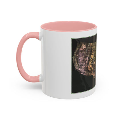 USA - Portrait U.S.A (1976) (Map) Accent Coffee Mug