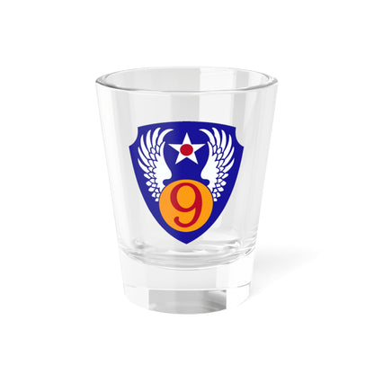 9th Air Force (U.S. Army) Shot Glass 1.5oz