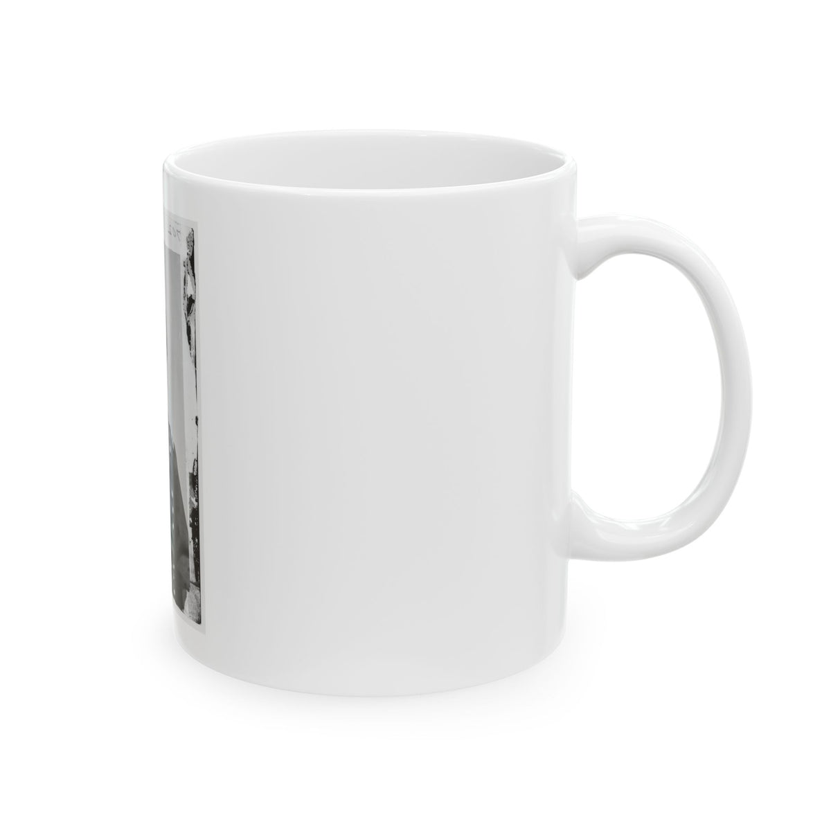 Portrait Of Maj. Gen. Daniel E. Sickles, Officer Of The Federal Army (U.S. Civil War) White Coffee Mug