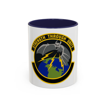 595 Operations Support Flight AFSPC (U.S. Air Force) Accent Coffee Mug