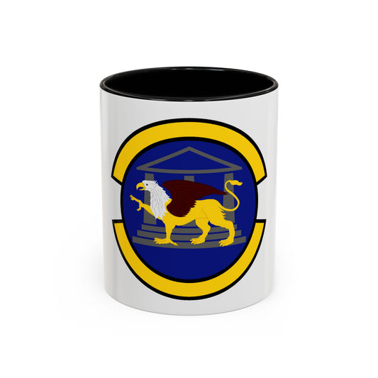 100 Maintenance Operations Squadron USAFE (U.S. Air Force) Accent Coffee Mug
