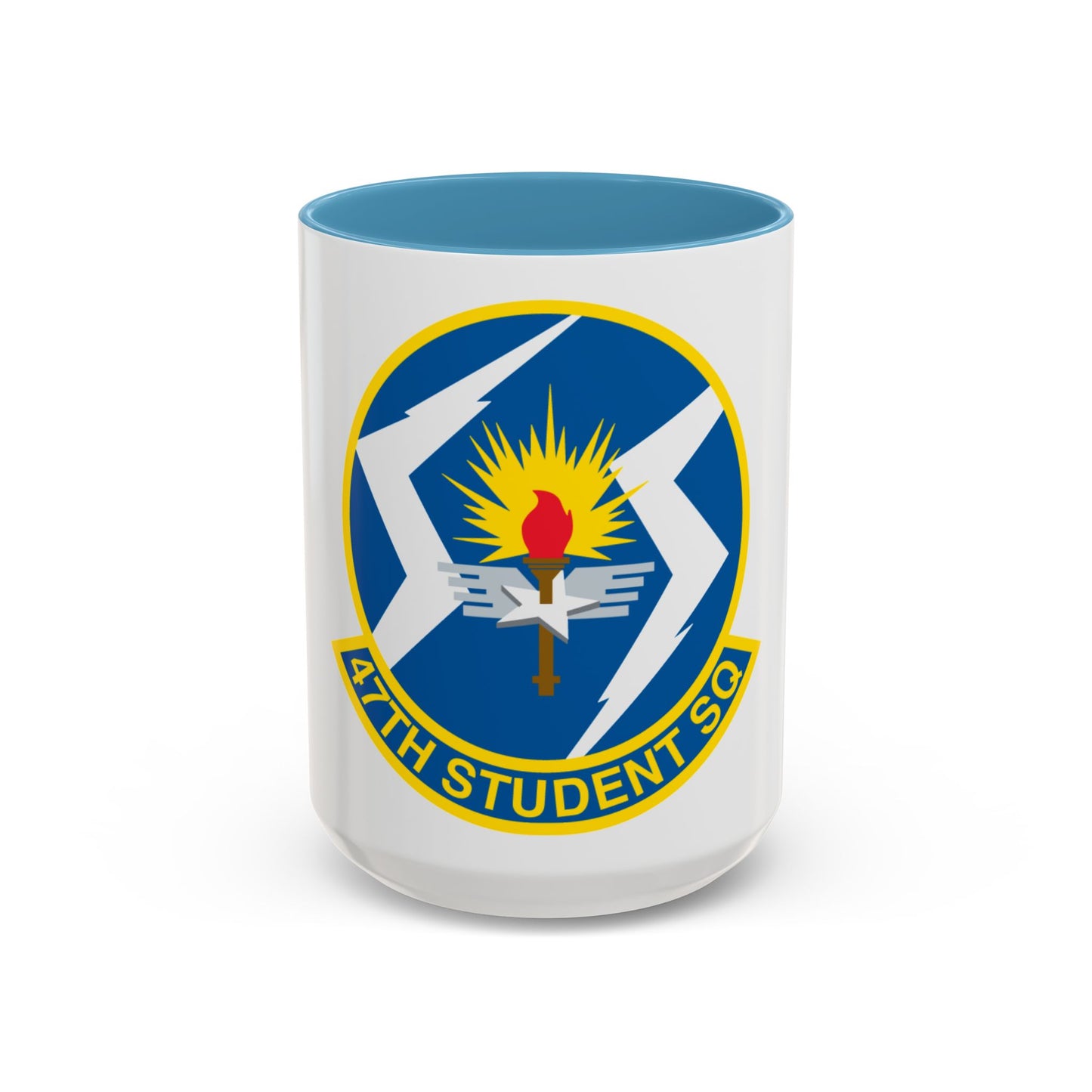 47th Student Sq (U.S. Air Force) Accent Coffee Mug
