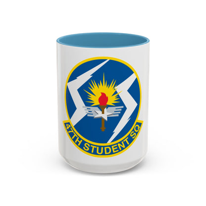 47th Student Sq (U.S. Air Force) Accent Coffee Mug