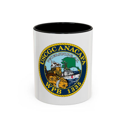 USCGC Anacapa WPB 1335 Petersburg AK (U.S. Coast Guard) Accent Coffee Mug