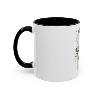 USA - Mid-Atlantic States 2 (1976) (Map) Accent Coffee Mug