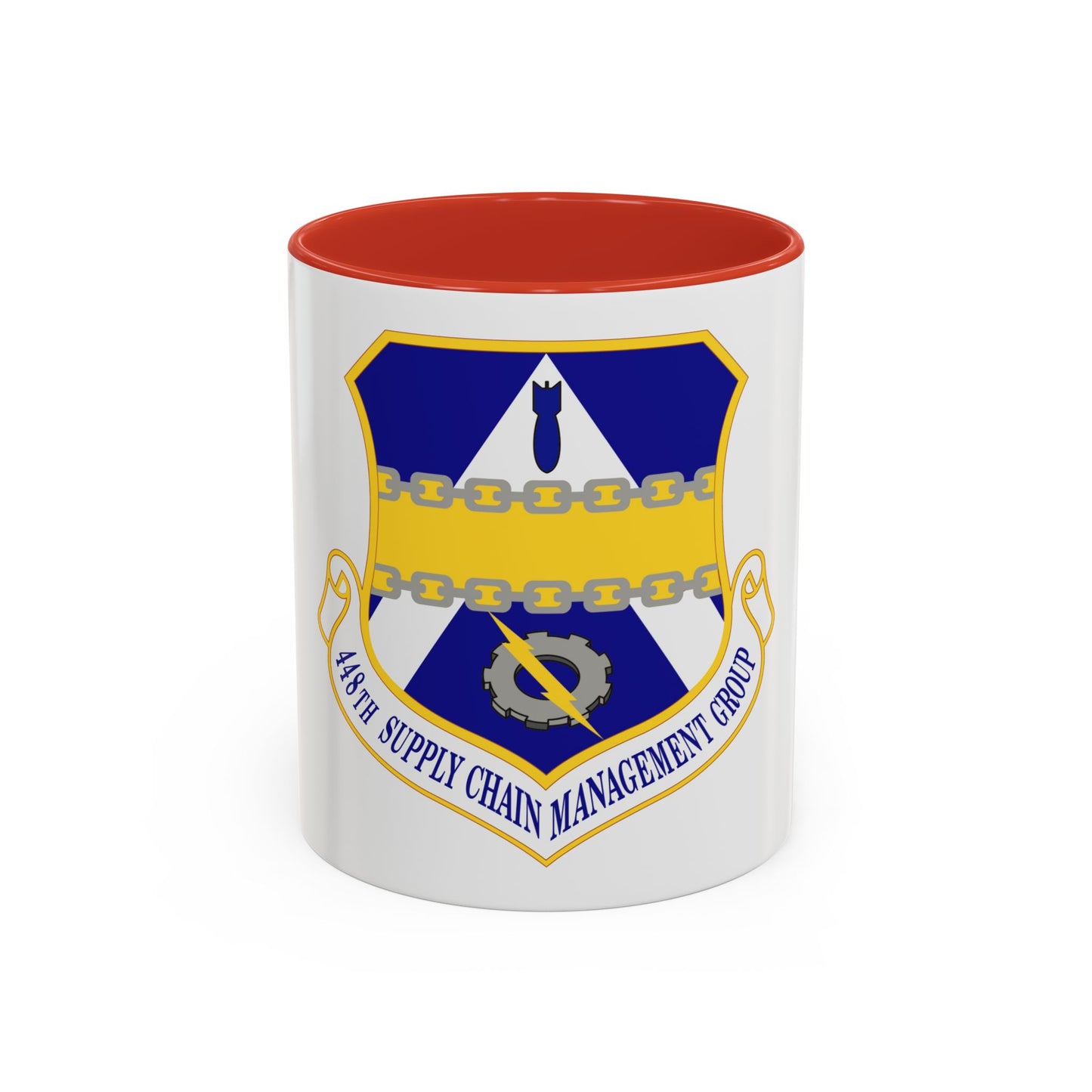 448th Supply Chain Management Group (U.S. Air Force) Accent Coffee Mug
