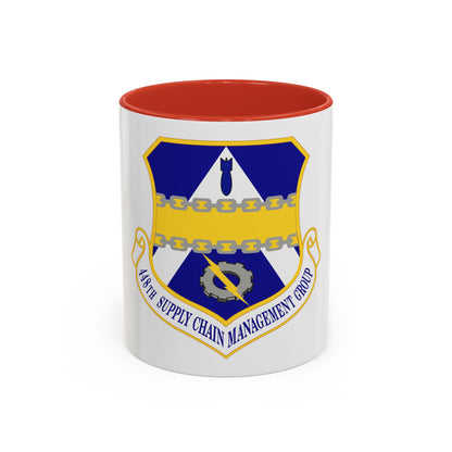 448th Supply Chain Management Group (U.S. Air Force) Accent Coffee Mug
