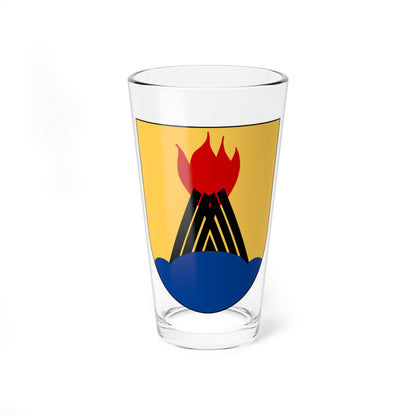 Huddinge kommunvapen Ell 2013 (Sweden) (Coat of Arms) Pint Glass 16oz
