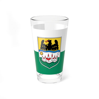 Flag of Danube Swabians (Hungary) Pint Glass 16oz