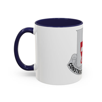 244 Engineer Battalion (U.S. Army) Accent Coffee Mug