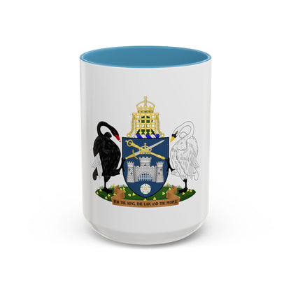 Coat of Arms of the Australian Capital Territory - Accent Coffee Mug
