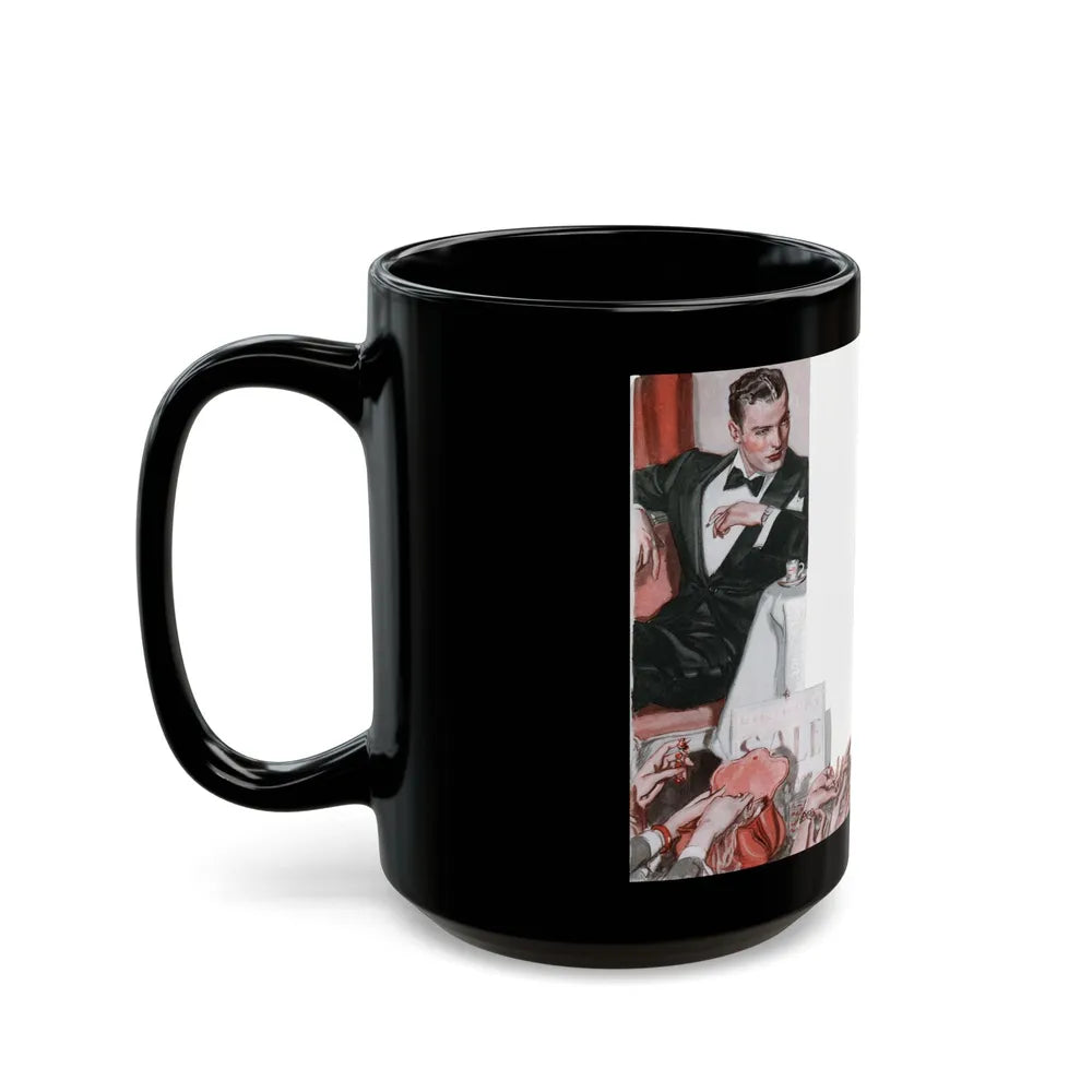 Chanel Copy, Cosmopolitan, November 1934 - Black Coffee Mug-Go Mug Yourself