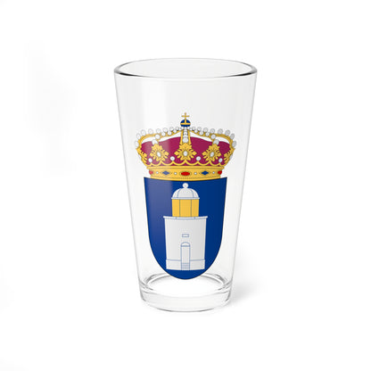 HMS Koster vapen (Sweden) (Coat of Arms) Pint Glass 16oz