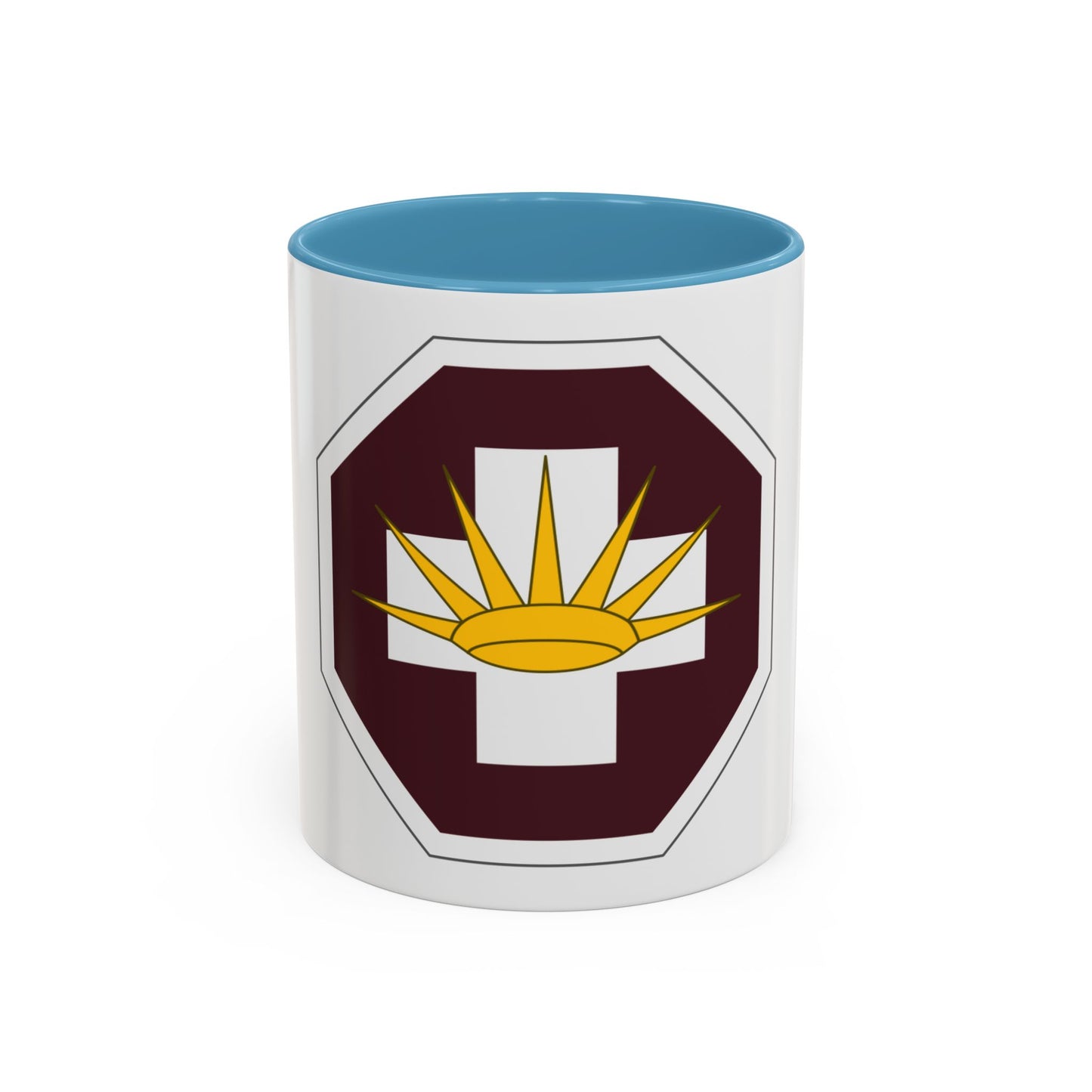 8 Medical Brigade (U.S. Army) Accent Coffee Mug