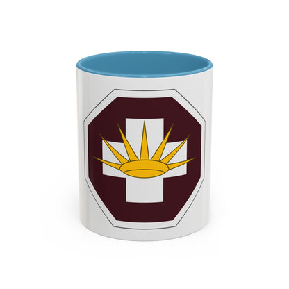 8 Medical Brigade (U.S. Army) Accent Coffee Mug