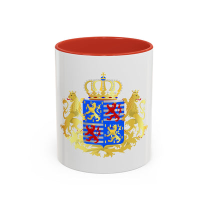 Middle coat of arms of the Grand Dukes of Luxembourg prior to 2000 - Accent Coffee Mug