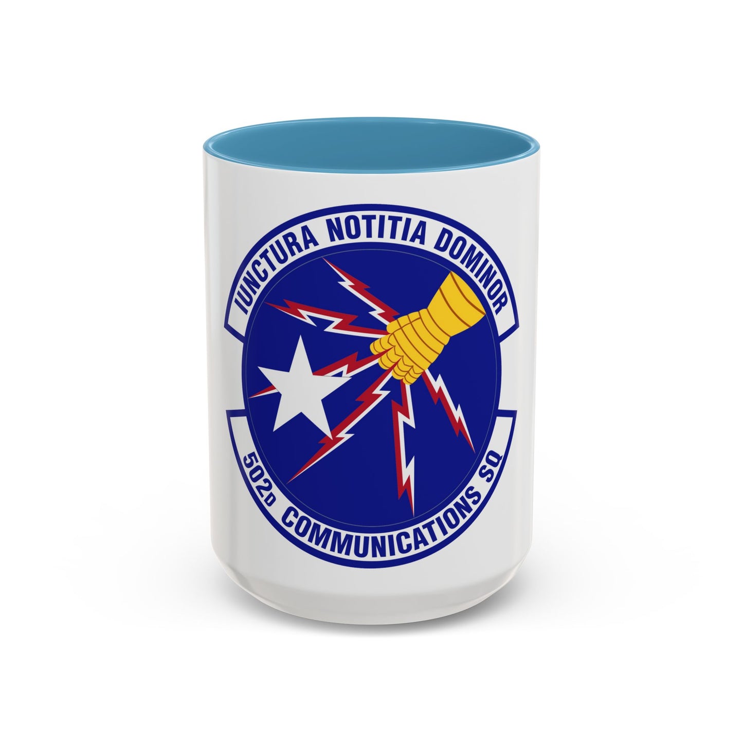 502d Communications Squadron (U.S. Air Force) Accent Coffee Mug
