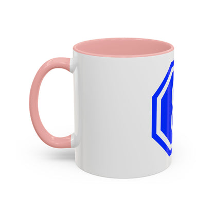 VIII Corps (U.S. Army) Accent Coffee Mug