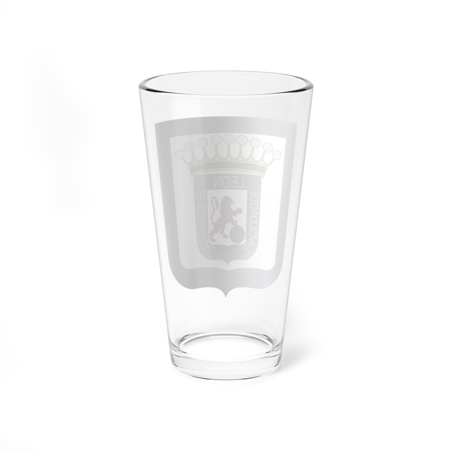 Seal of Leon Nicaragua (Nicaragua) (Coat of Arms) Pint Glass 16oz