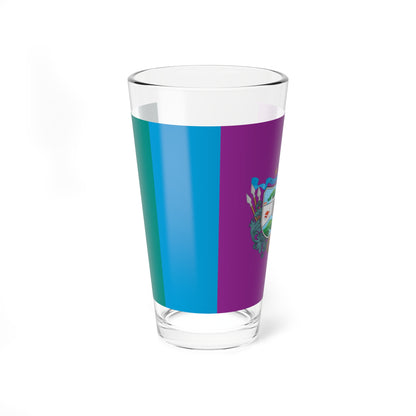 BQTO - Palavecino Municipality Flag (Venezuela) Pint Glass 16oz