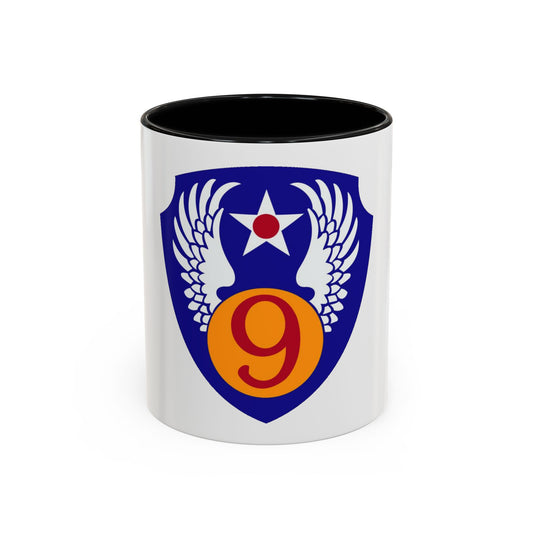 9th Air Force (U.S. Army) Accent Coffee Mug
