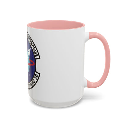 643d Electronic Systems Squadron (U.S. Air Force) Accent Coffee Mug