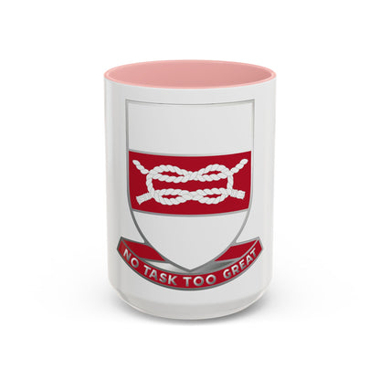 97 Engineer Battalion (U.S. Army) Accent Coffee Mug