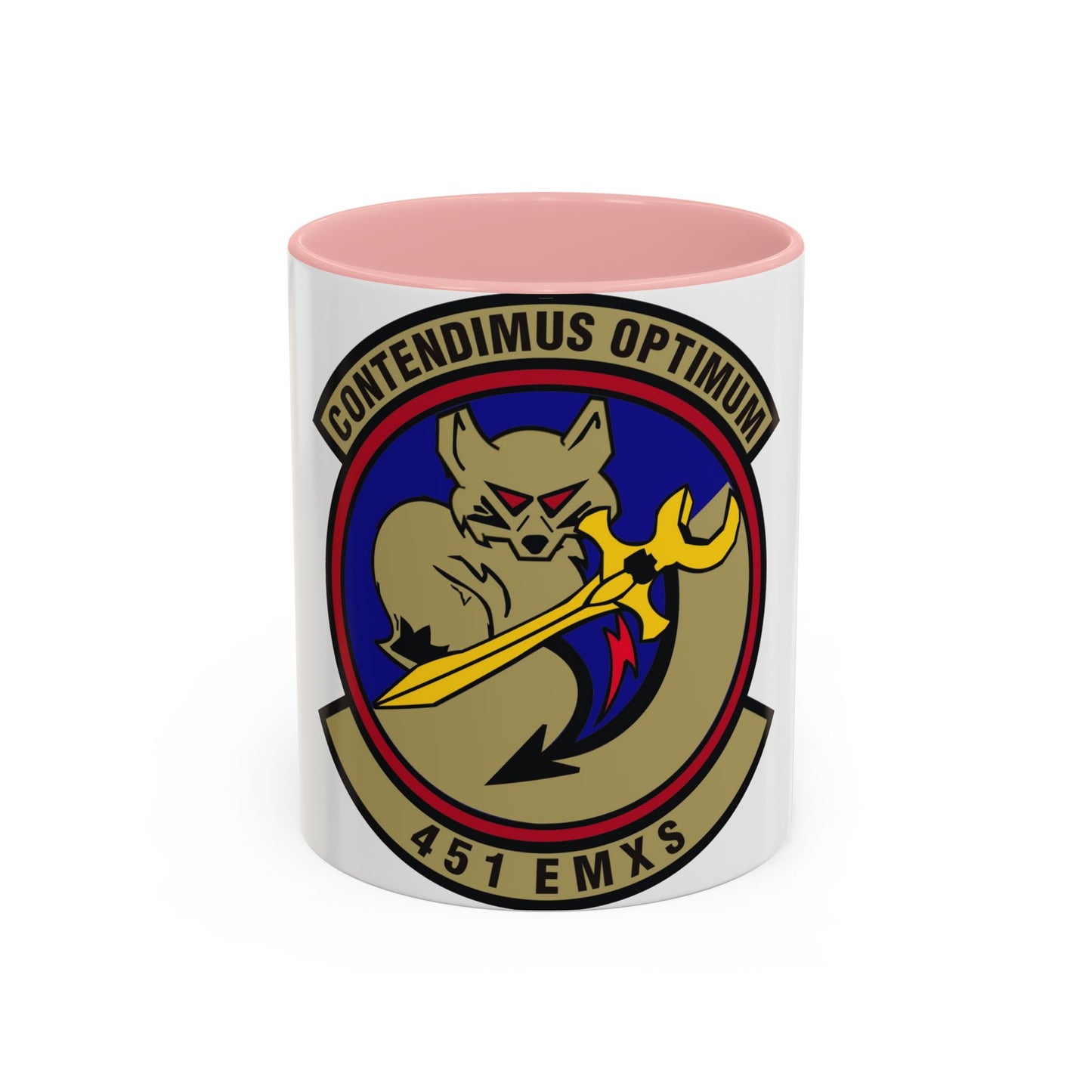 451st Expeditionary Maintenance Squadron (U.S. Air Force) Accent Coffee Mug