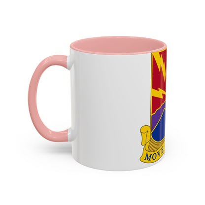 593rd Field Artillery Battalion (U.S. Army) Accent Coffee Mug