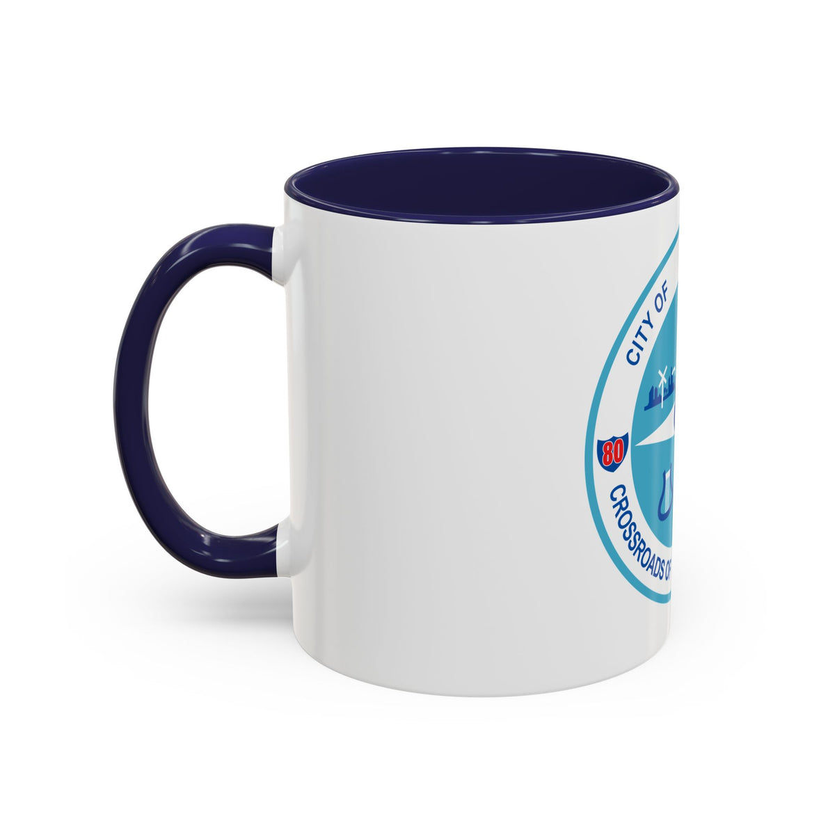 Seal of Joliet Illinois - Accent Coffee Mug