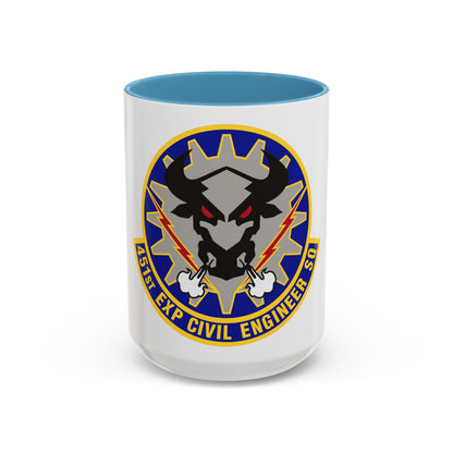 451st Expeditionary Civil Engineer Squadron (U.S. Air Force) Accent Coffee Mug