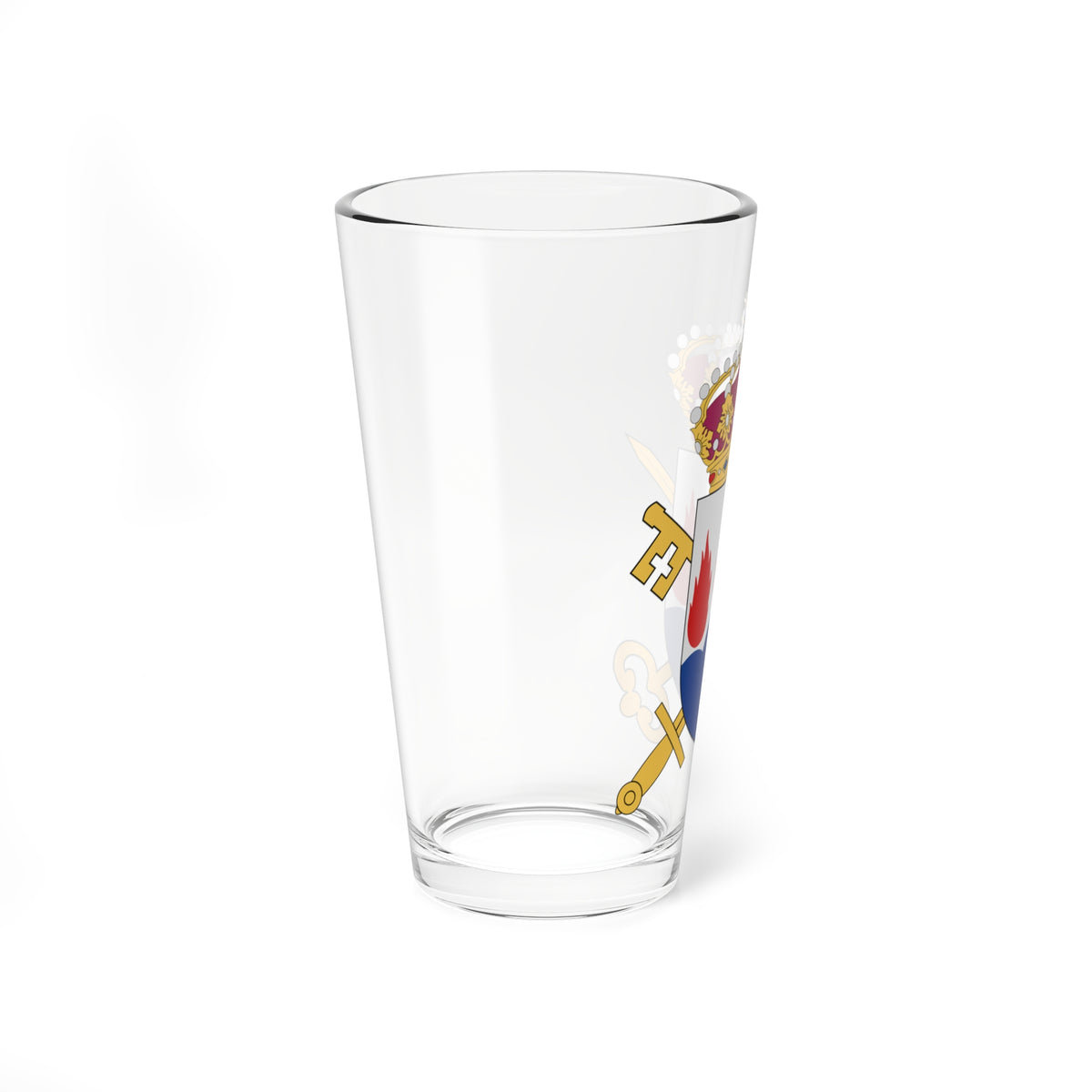 Länsrätten i Västmanlands län vapen (Sweden) (Coat of Arms) Pint Glass 16oz
