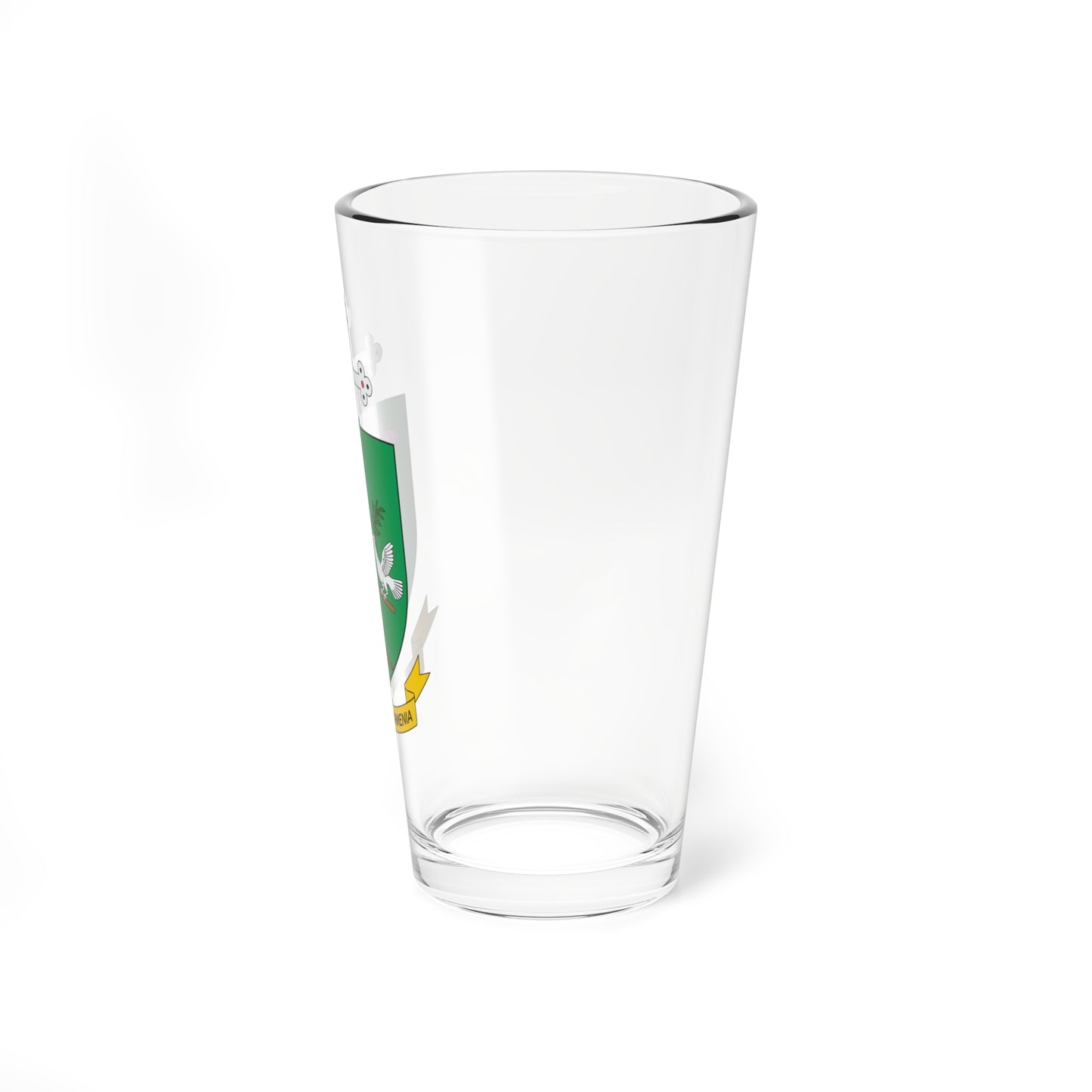 Escudo de la Diócesis de Armenia (Colombia) (Coat of Arms) Pint Glass 16oz