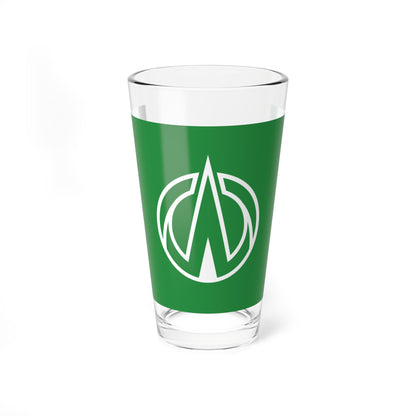 Flag of Hongawa Kochi 1980-2004 (Japan) Pint Glass 16oz