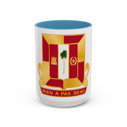 718th Antiaircraft Artillery Gun Battalion (U.S. Army) Accent Coffee Mug