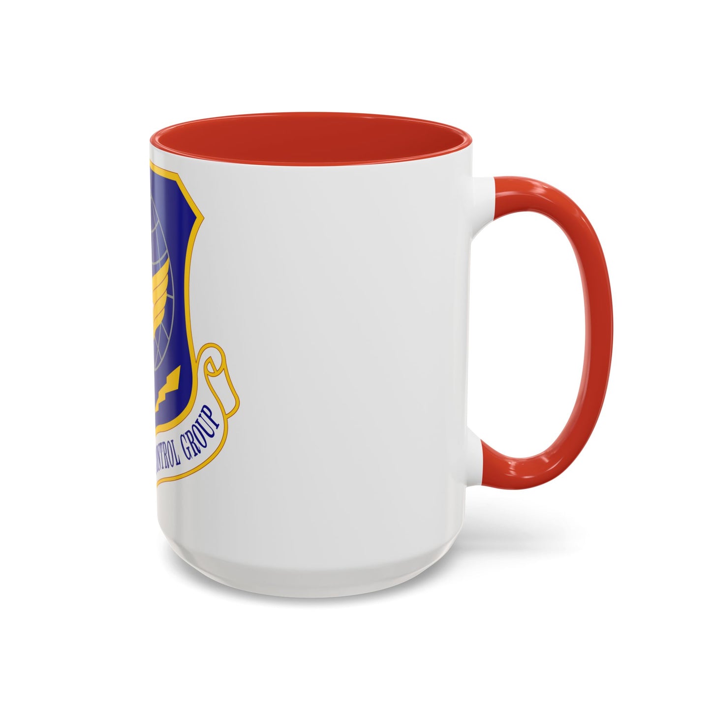 595 Command and Control Group AFSPC (U.S. Air Force) Accent Coffee Mug