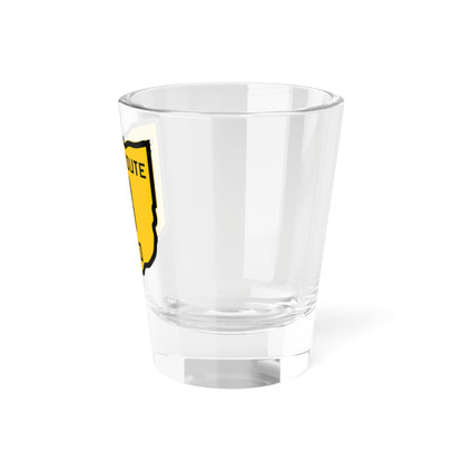 OH-8 1920 (Ohio) (Road Sign) Shot Glass 1.5oz