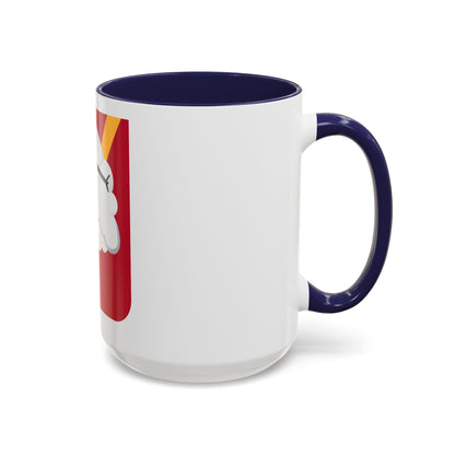457th Airborne Field Artillery Battalion v2 (U.S. Army) Accent Coffee Mug