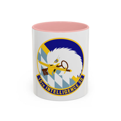 15 Intelligence Squadron ACC (U.S. Air Force) Accent Coffee Mug