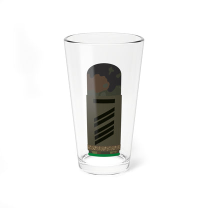 HA OS5 16 Oberstabsgefreiter UA mbL PzGren L (Germany) (Military Rank) Pint Glass 16oz
