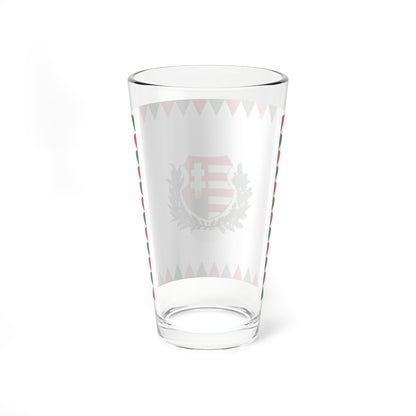Naval Jack of Hungary 1948-1950 (Hungary) Pint Glass 16oz