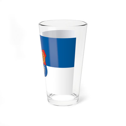 Flag of Bakonytamasi (Hungary) Pint Glass 16oz