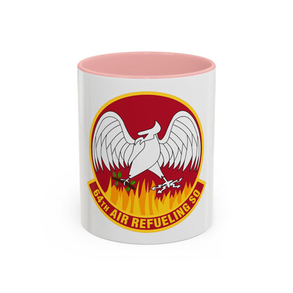 64th Air Refueling Squadron (U.S. Air Force) Accent Coffee Mug