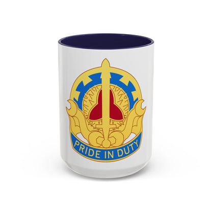 138 Maintenance Battalion (U.S. Army) Accent Coffee Mug