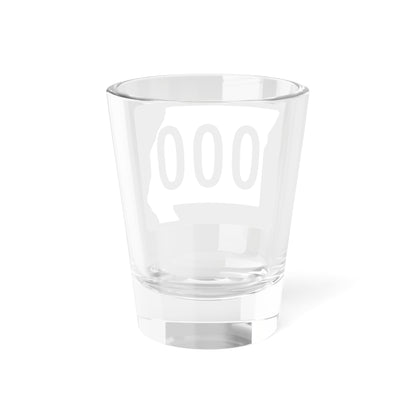 MO-000 template (Missouri) (Road Sign) Shot Glass 1.5oz