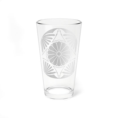 Japanese Crest of Takamado no miya (Japan) (Coat of Arms) Pint Glass 16oz