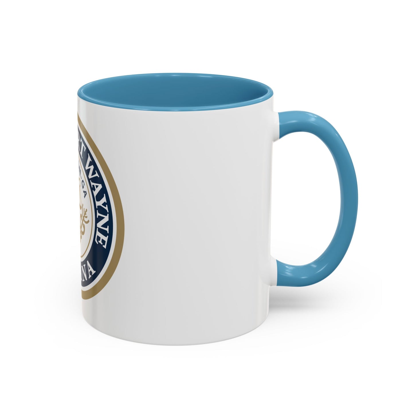 Seal of the City of Fort Wayne Indiana - Accent Coffee Mug