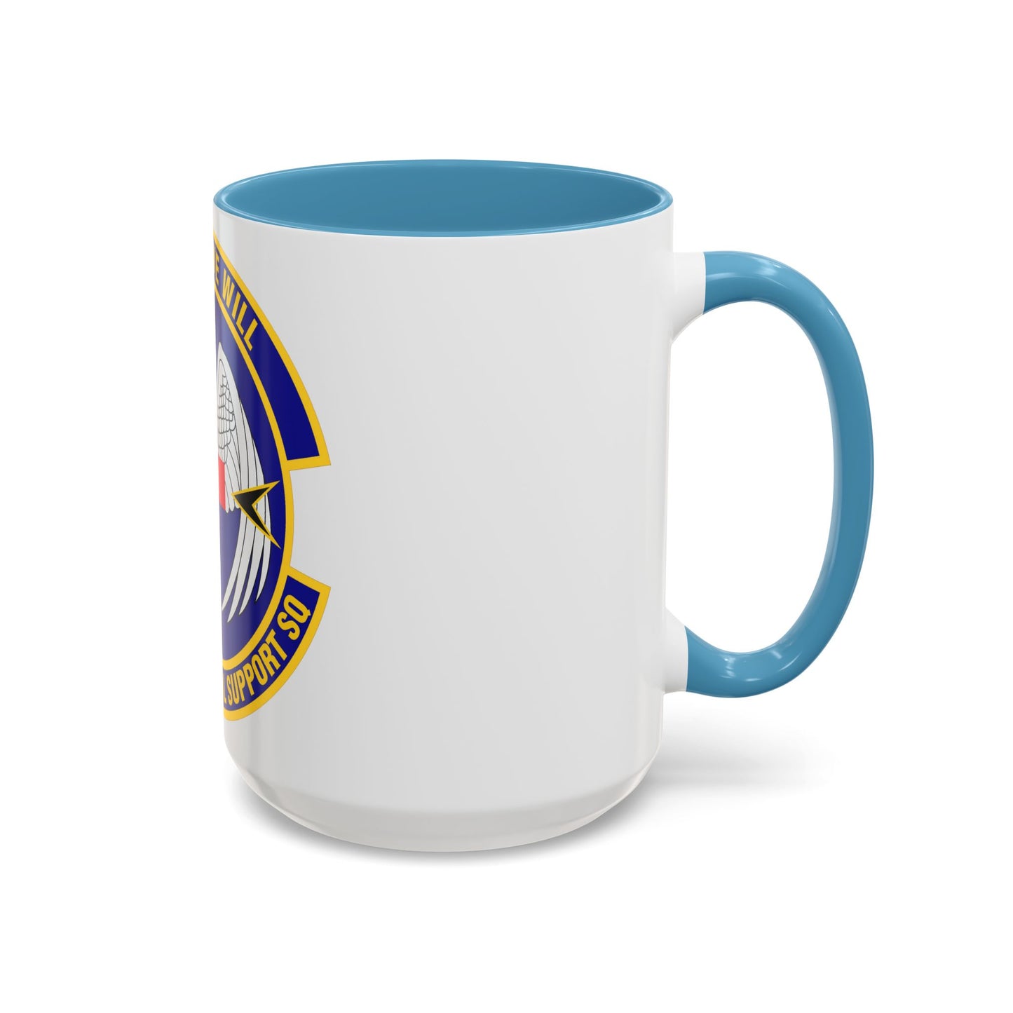 455th Expeditionary Medical Support Squadron (U.S. Air Force) Accent Coffee Mug