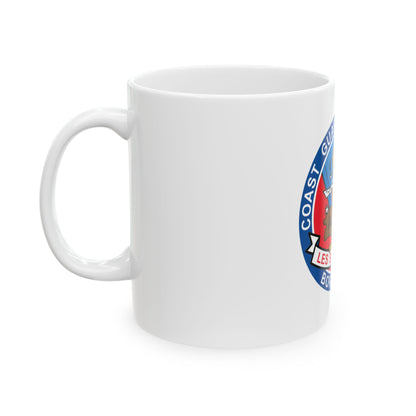 USCG Air Station Borinquen   Les SAR Frog (U.S. Coast Guard) White Coffee Mug