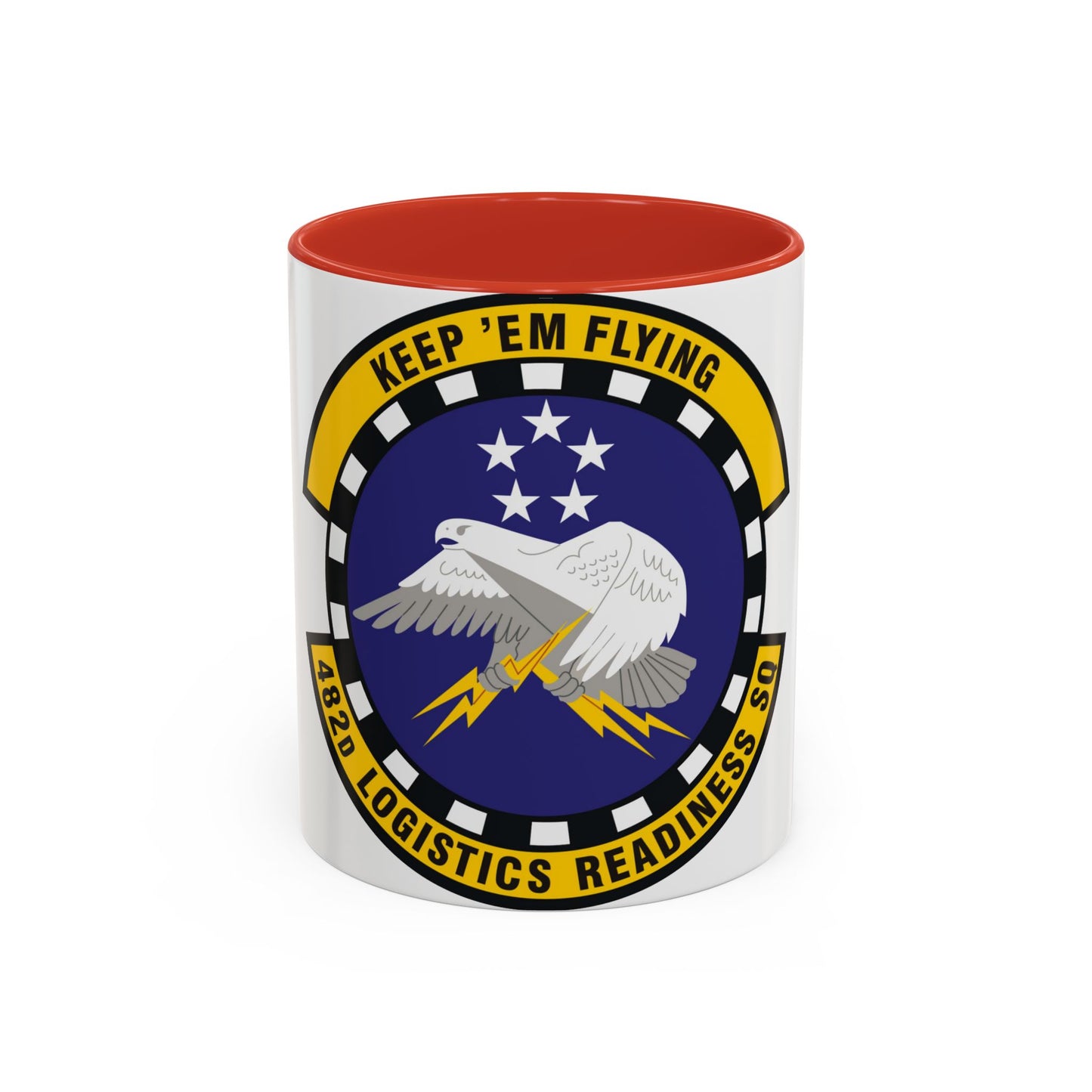 482d Logistics Readiness Squadron (U.S. Air Force) Accent Coffee Mug